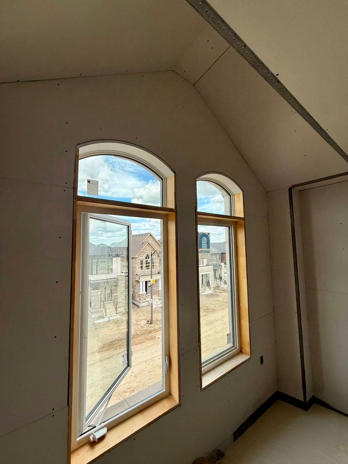 Commercial drywall installation in Vaughan by Great North